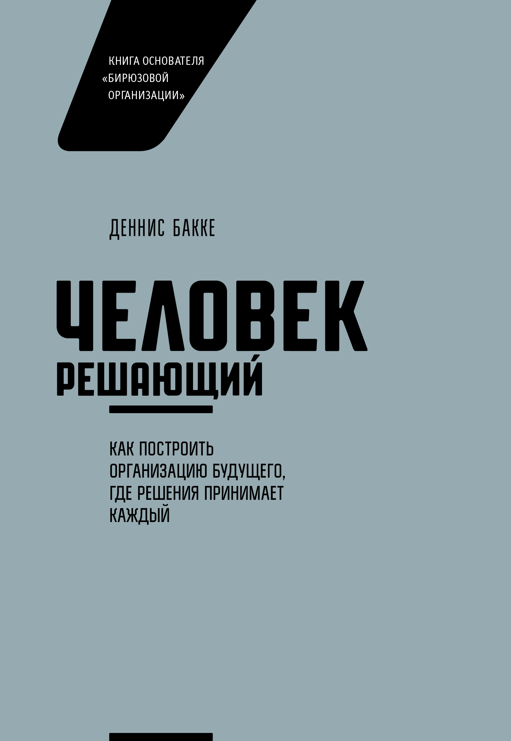 Человек решающий. Как построить организацию будущего, где решения принимает каждый (The Decision Maker  Unlock the Potential of Everyone in Your Organization, One Decision at a Time)