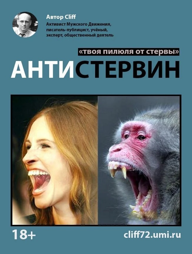 Антистервин. Пособие по сохранению мужского здоровья и ресурсов при взаимодействии с женщинами в условиях квазикапиталистической России